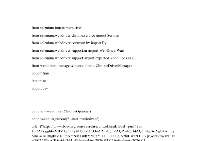 scrape dynamic websites with python selenium, scrapy and apis